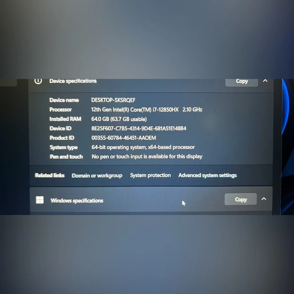New high end dell laptop precision 7670 used for 3d modeling and editing